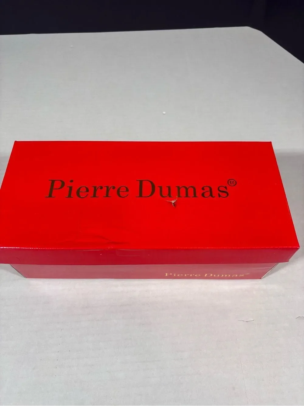 PIERRE DUMAS EMPRESS-29 SANDAL Gold Size 10 Slides NEW in Box
